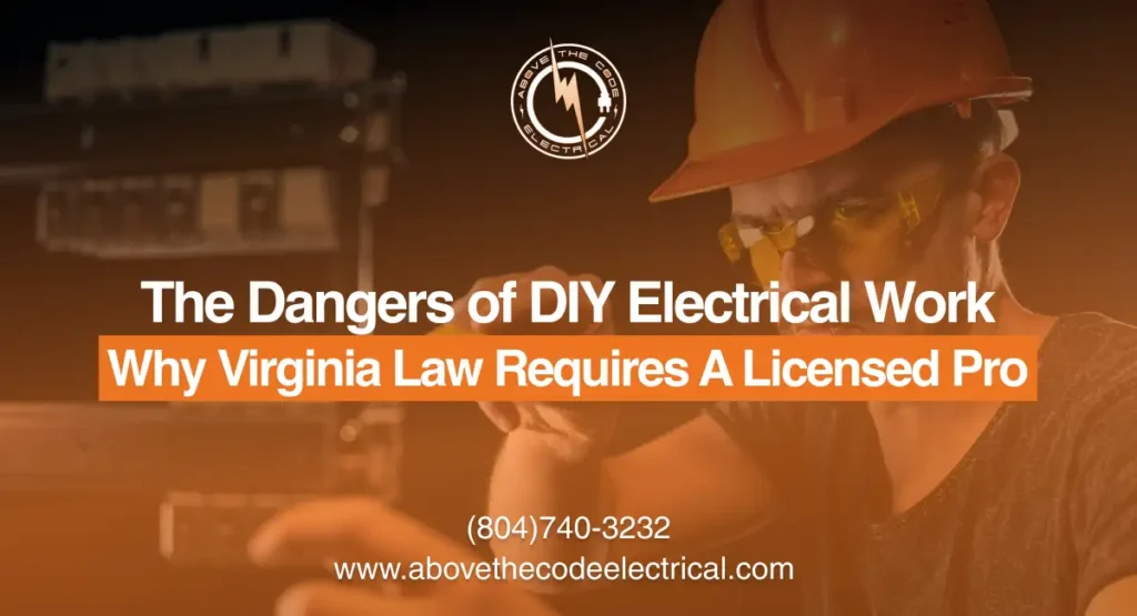 DIY Electrical Work Dangers Why VA Needs Licensed Pros Compressify.io
