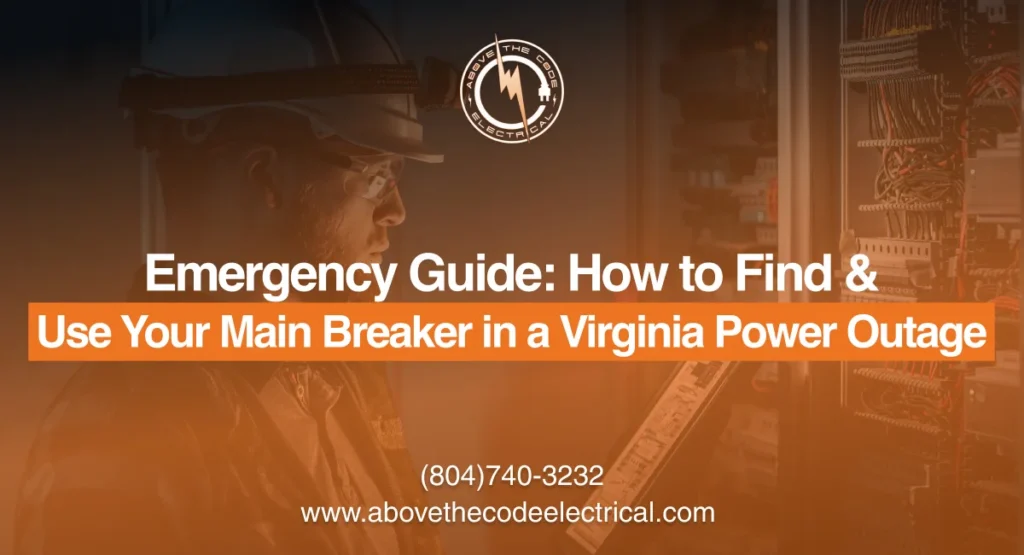 Emergency Guide How to Find Use Your Main Breaker in a Virginia Power Outage